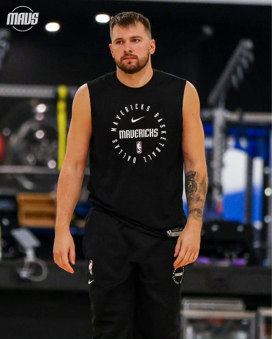 マーベリックスNBA25シーズン選手支給品プラクティスパンツLサイズused