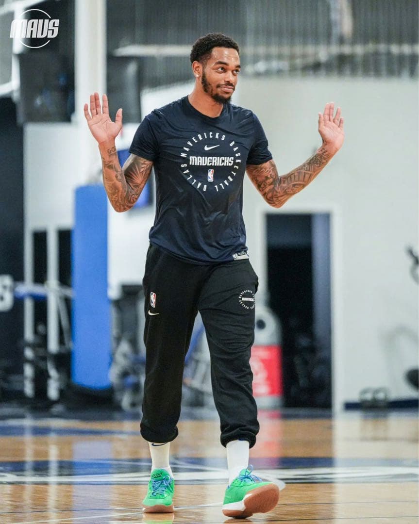 マーベリックスNBA25シーズン選手支給品プラクティスパンツLサイズused