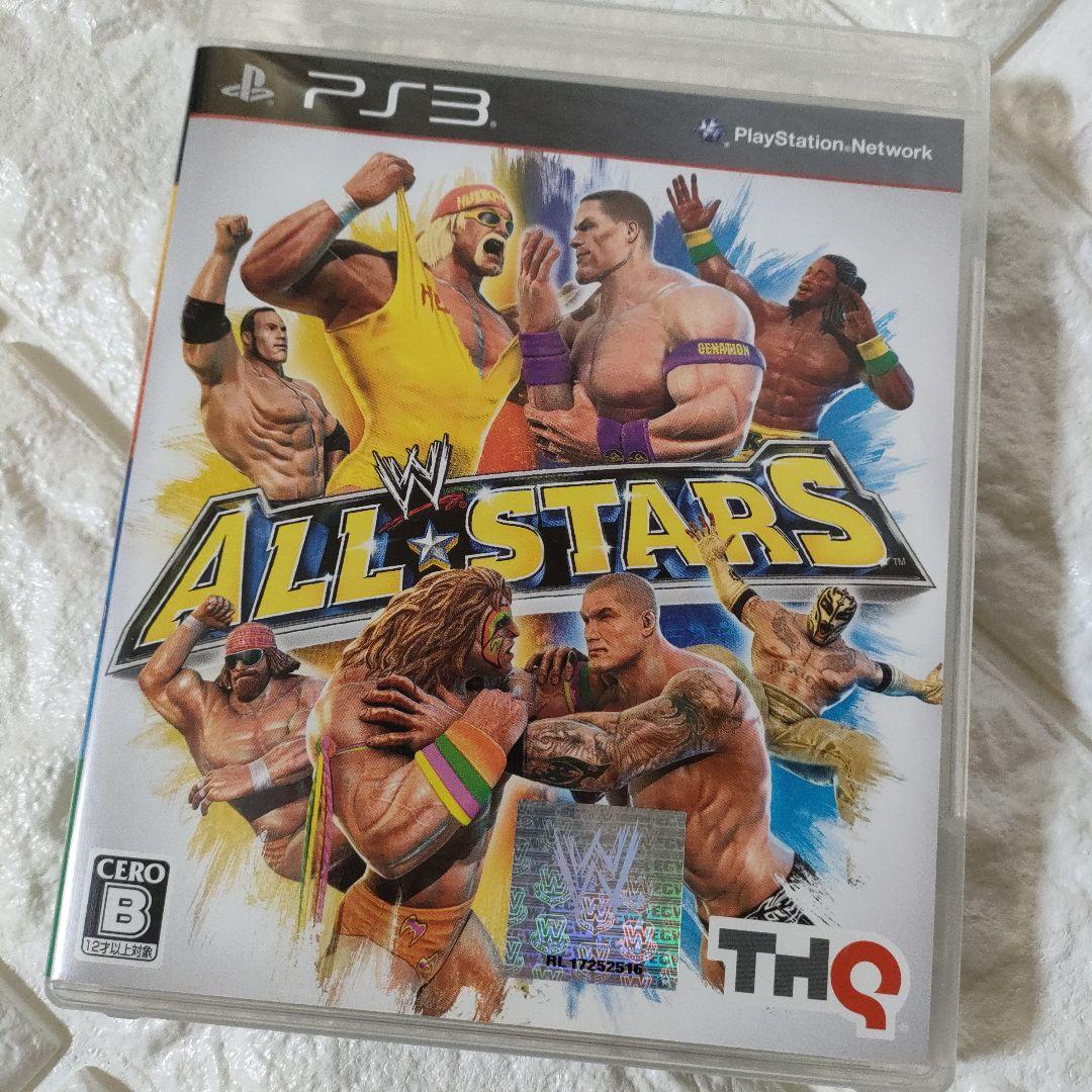 《PS３ゲーム》★THQ『 WWE All Stars 』※中古品・良品！