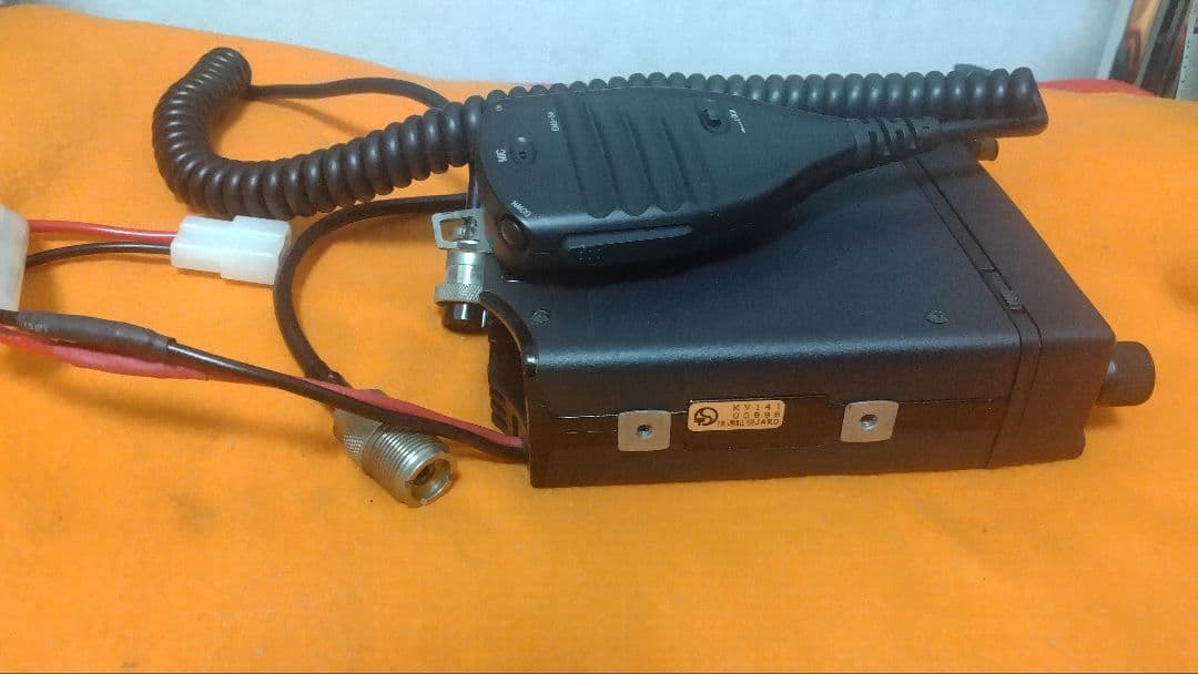 ☆アルインコ　144/430MHz帯モービル機　DR-610　マイク付　動作品
