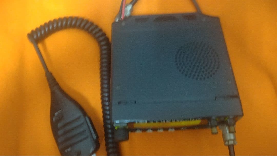 ☆アルインコ　144/430MHz帯モービル機　DR-610　マイク付　動作品
