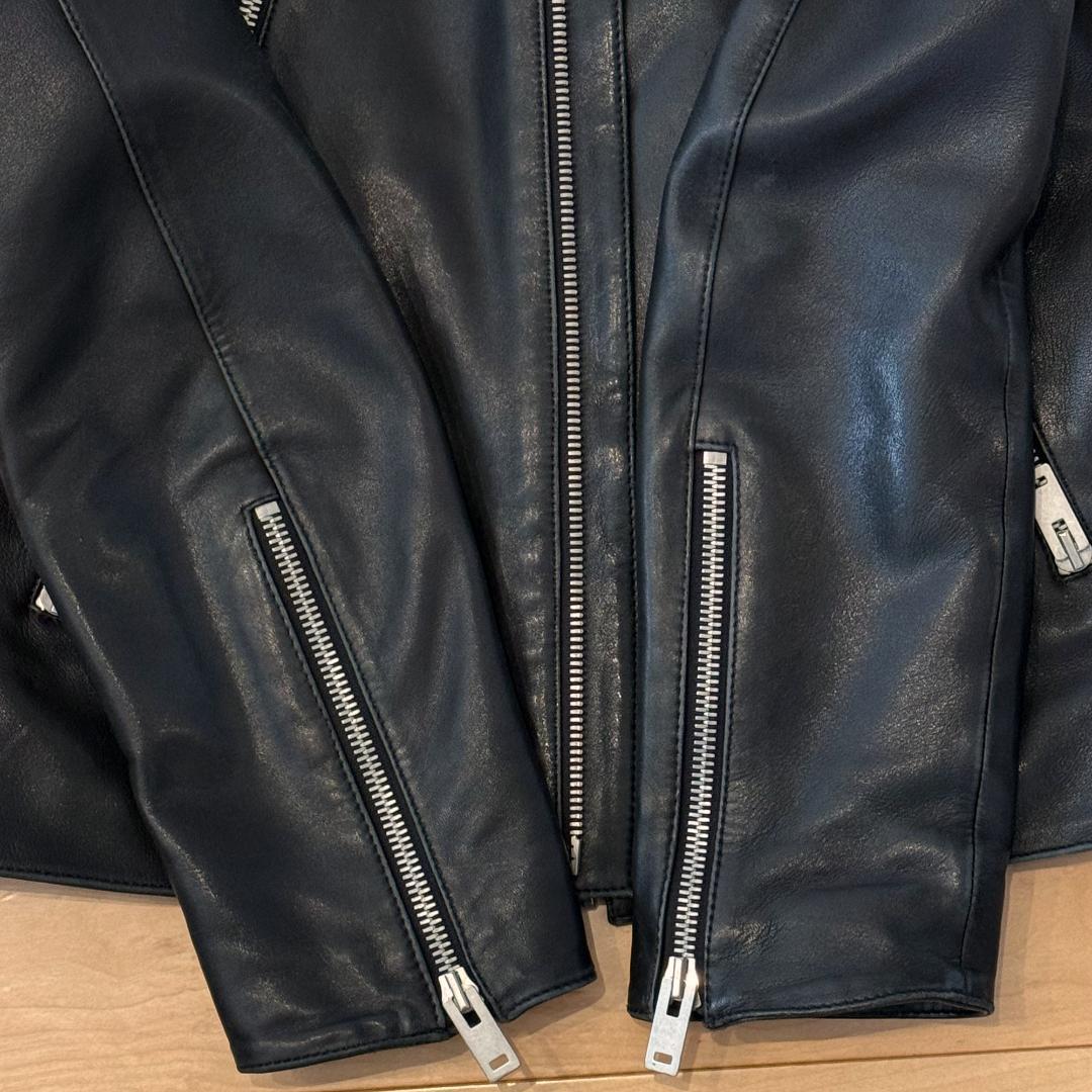 Maison Margiela マルジェラ 5zip ハの字 ライダース 48