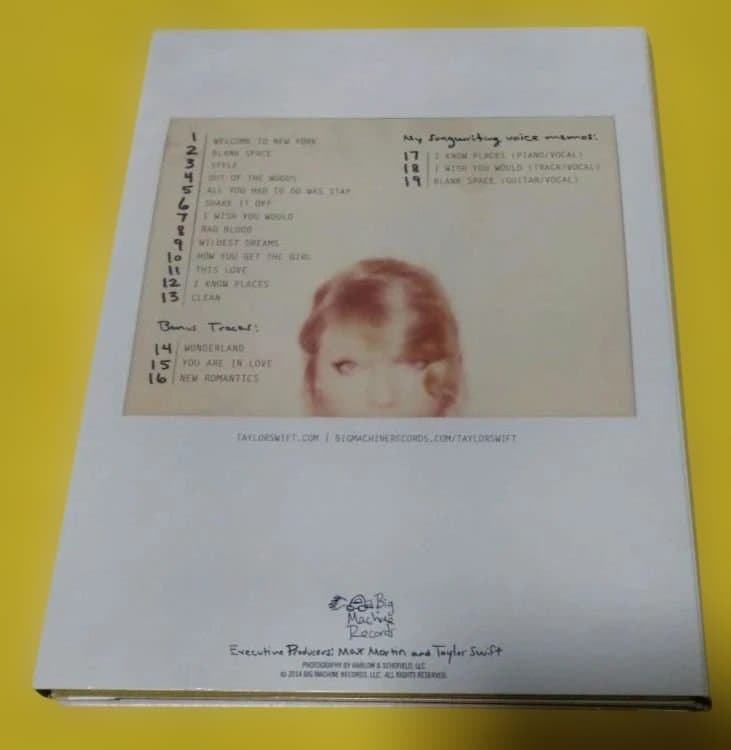 Taylor Swift テイラースウィフト1989 tour edition