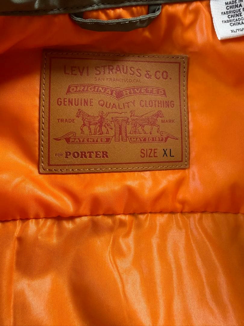 激レアLevi's x Porter Type II トラッカージャケット　XL