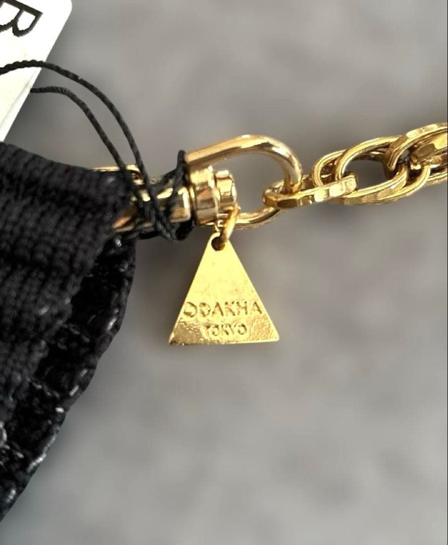 clarteOKADAコラボミニショルダー真鍮チェーン 新品・未使用品