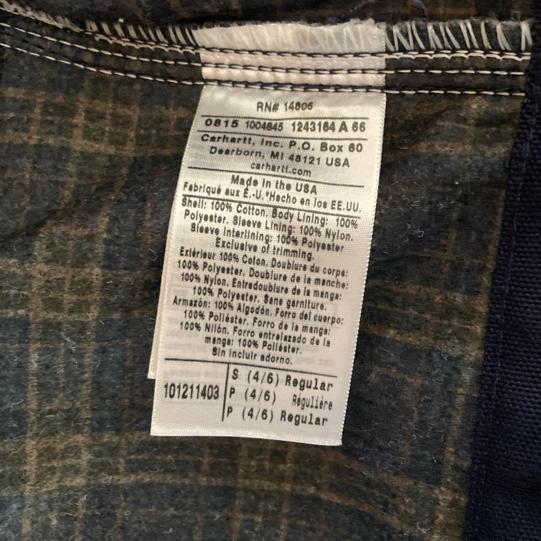 Carhartt ネイビー ジャケット S