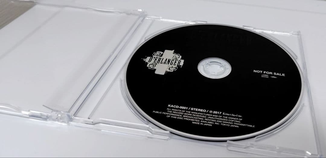 D'ERLANGER デランジェ　LA VIE EN ROSE 2017 CD