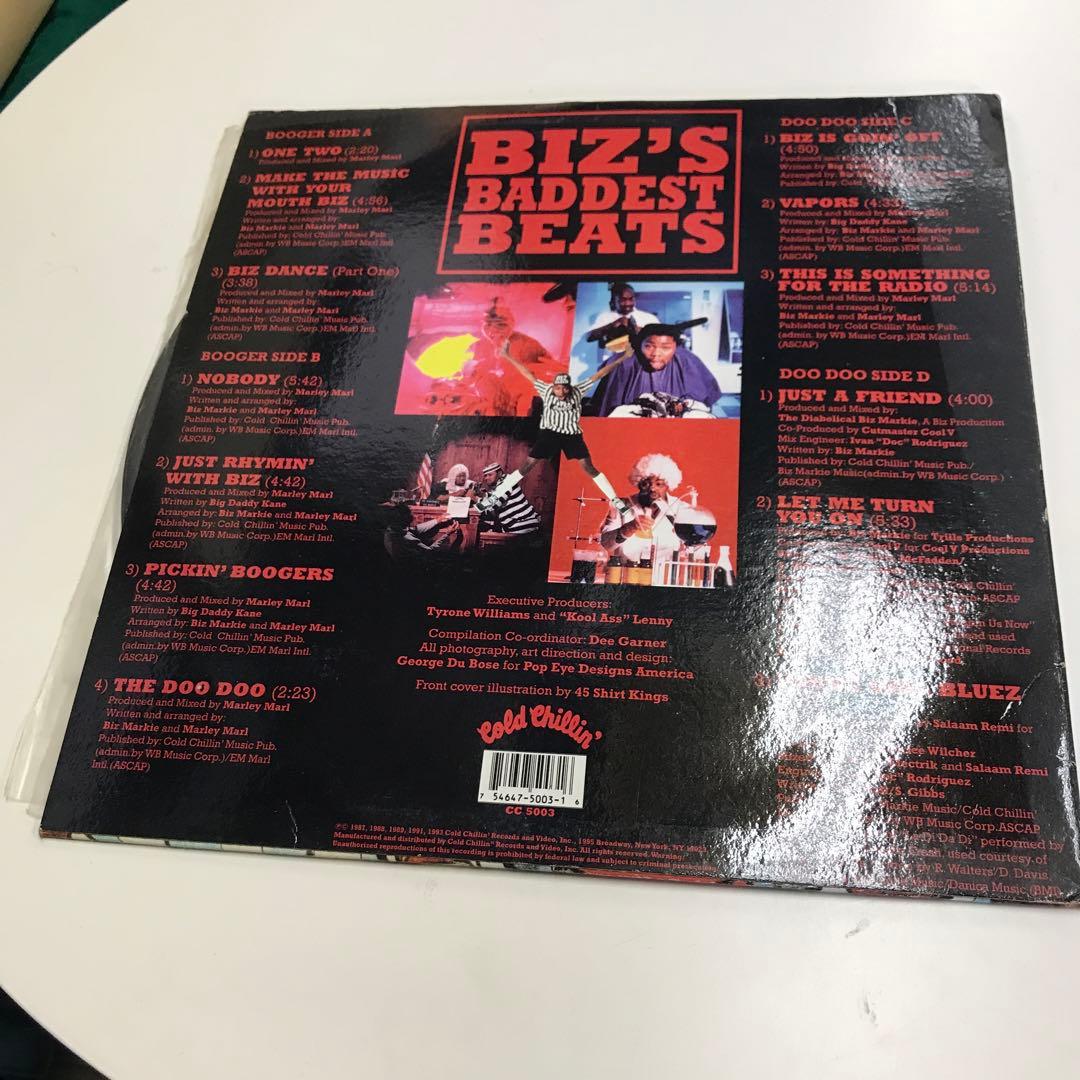 洋楽 Biz Markie Biz's Baddest Beats LP