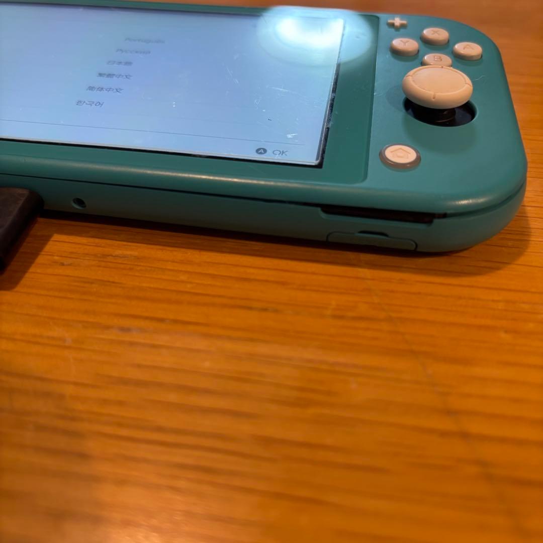Nintendo Switch Lite ターコイズ 本体　ジャンク