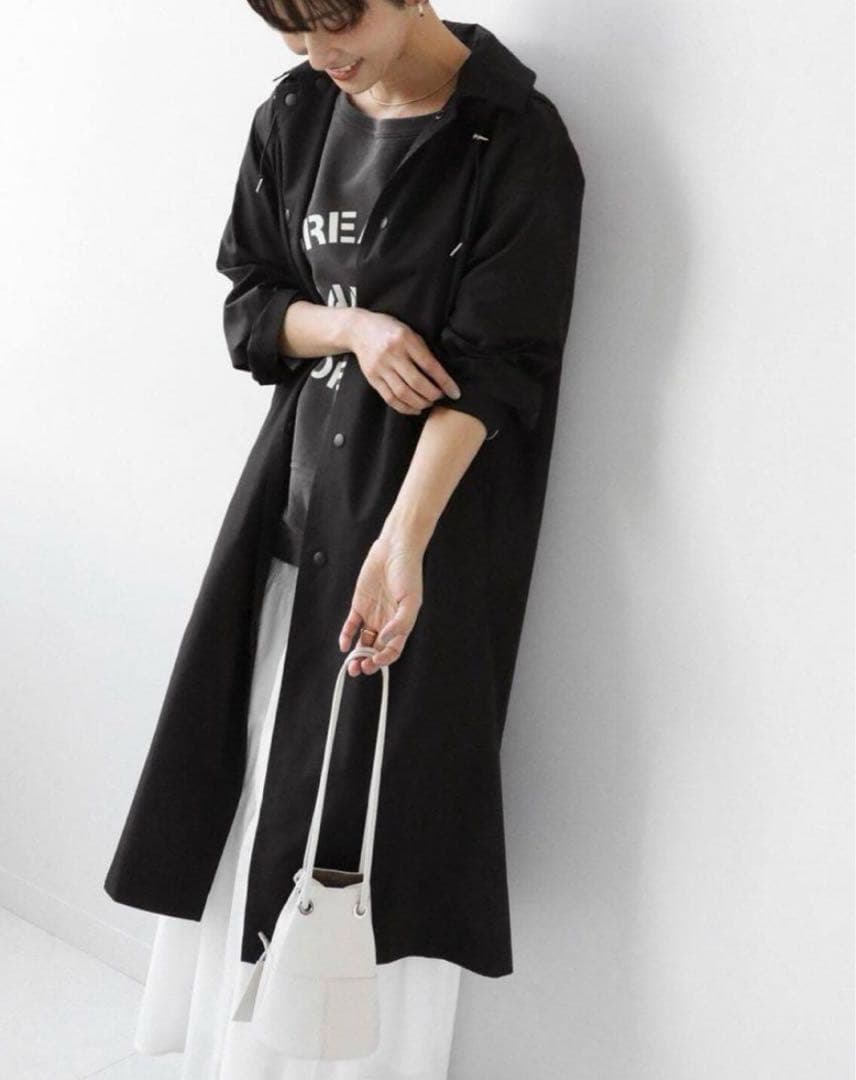 【美品】TRADITIONAL WEATHERWEAR レインコート　ブラック