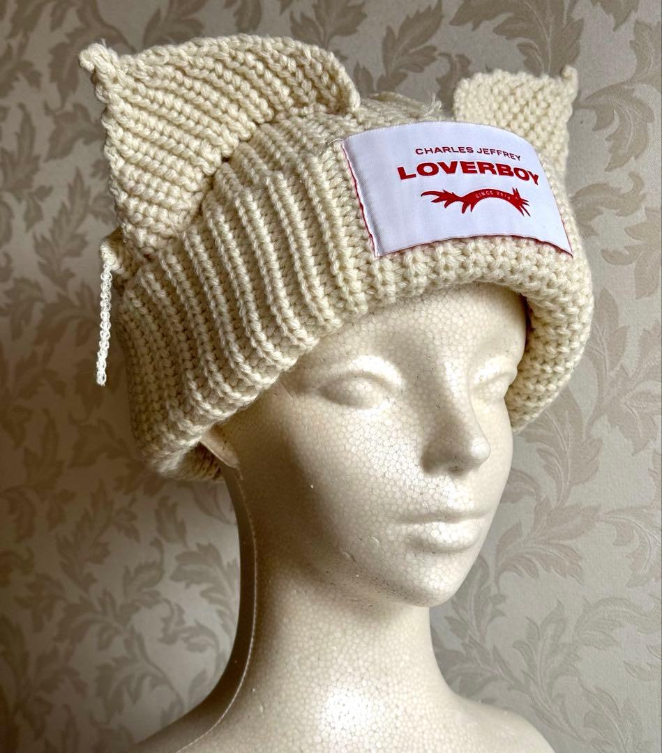 Charles Jeffrey Loverboy 猫耳 狐耳 ニット帽