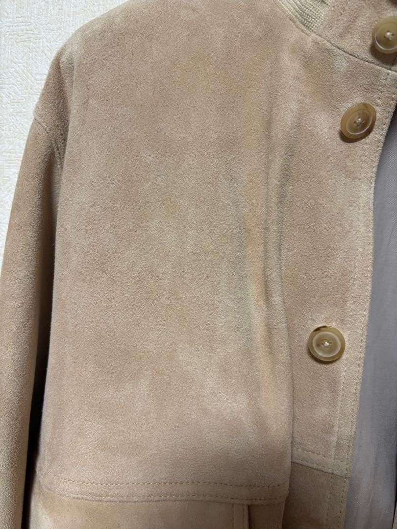 herill lamb suede blouson ベージュ　0