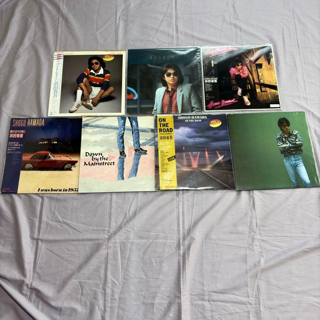 最終価格　浜田省吾 LP レコードセット 7枚　⭐︎オマケ付き⭐︎