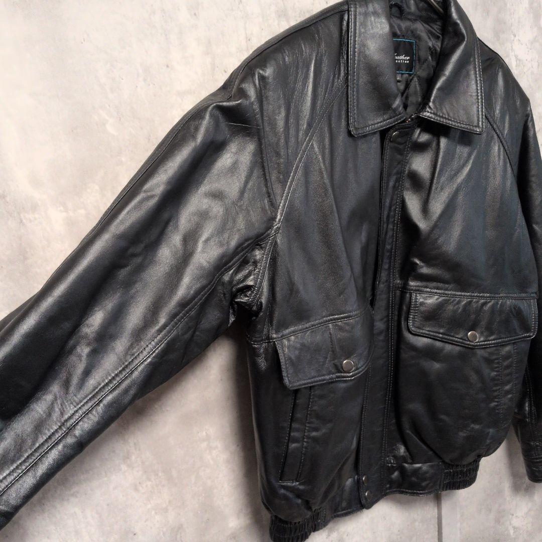 【90s_vintage】A-2 LambLeatherFlightJacket