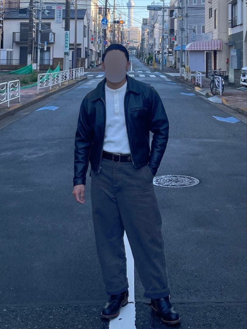 SCHOTT ショット　シングルライダース　単丈