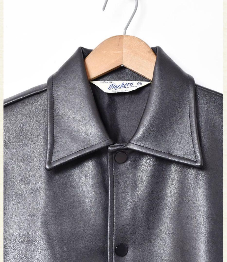 とーち様　　　バッカーズ レザー コーチジャケット　ワコマリア　Schott