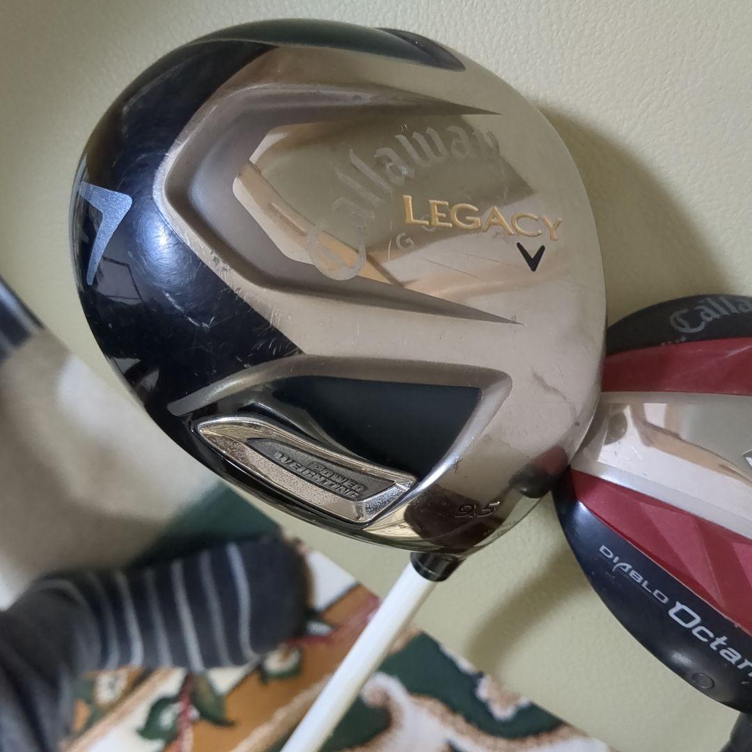 Callaway Legacy V ドライバー & 5番ウッドOctane