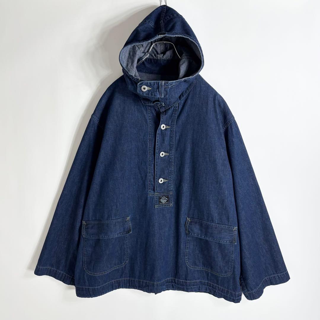 ジャケット・アウター 24AW POST O'ALLS NAVY Parka blue denim L