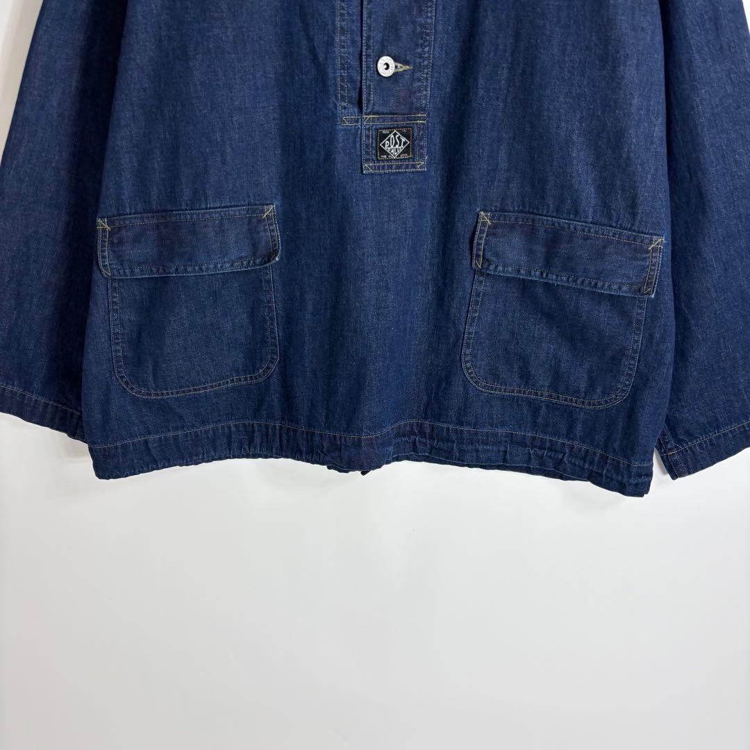 ジャケット・アウター 24AW POST O'ALLS NAVY Parka blue denim L