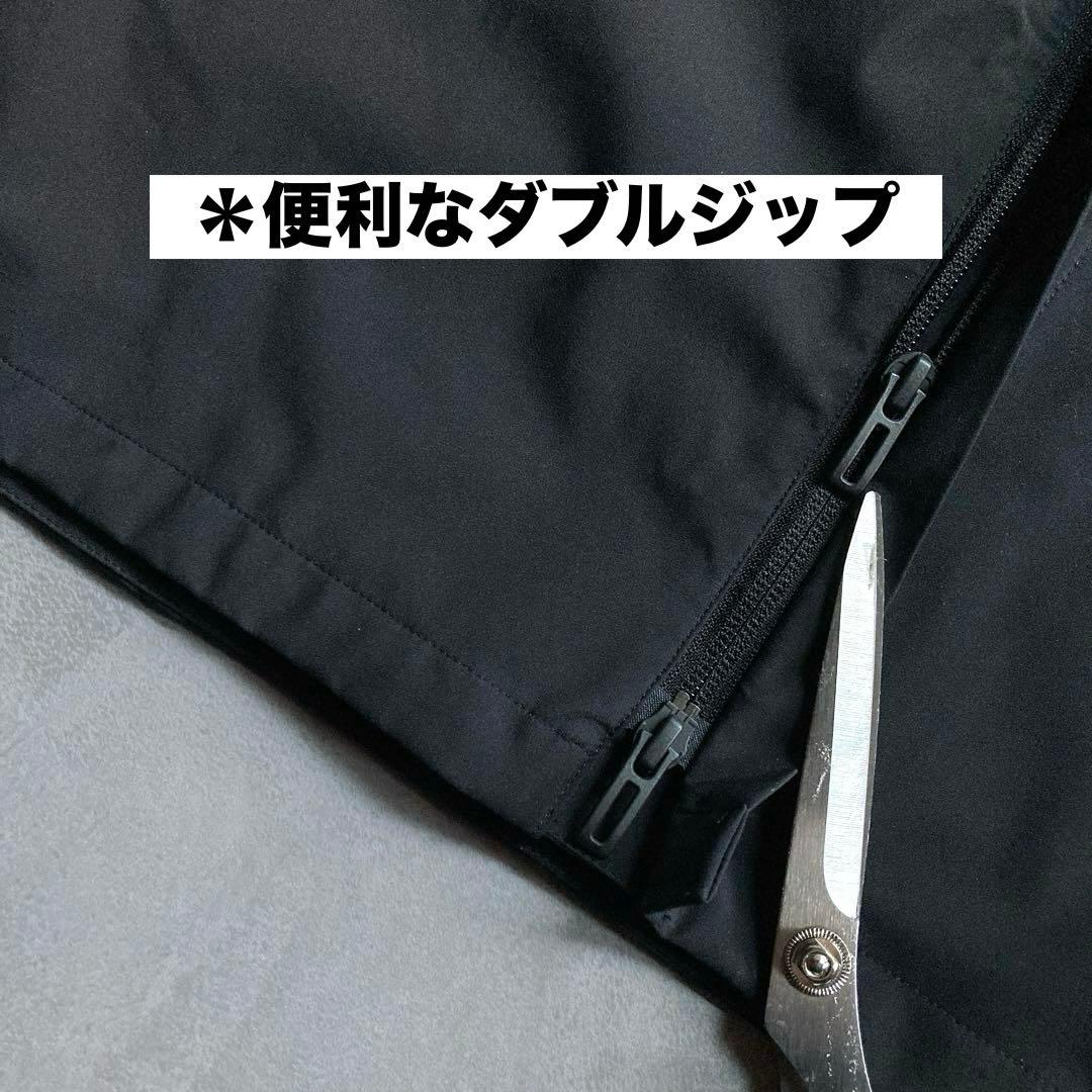 新品 アディダス レインコート XL ジャケット ゴルフ レインウェア ブラック