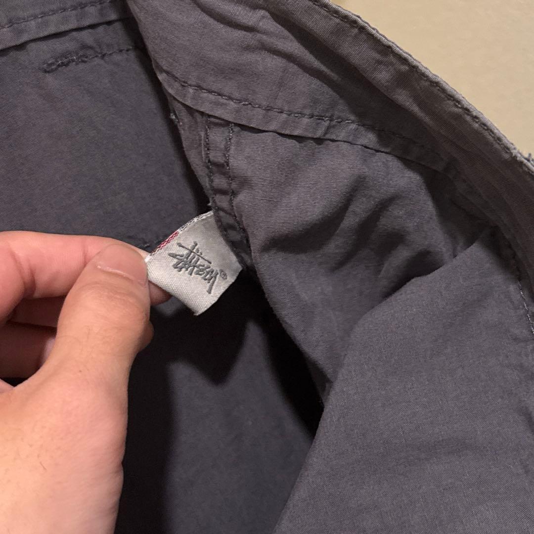 90's〜00's OLD STUSSY ギミックカーゴパンツ グレー W32