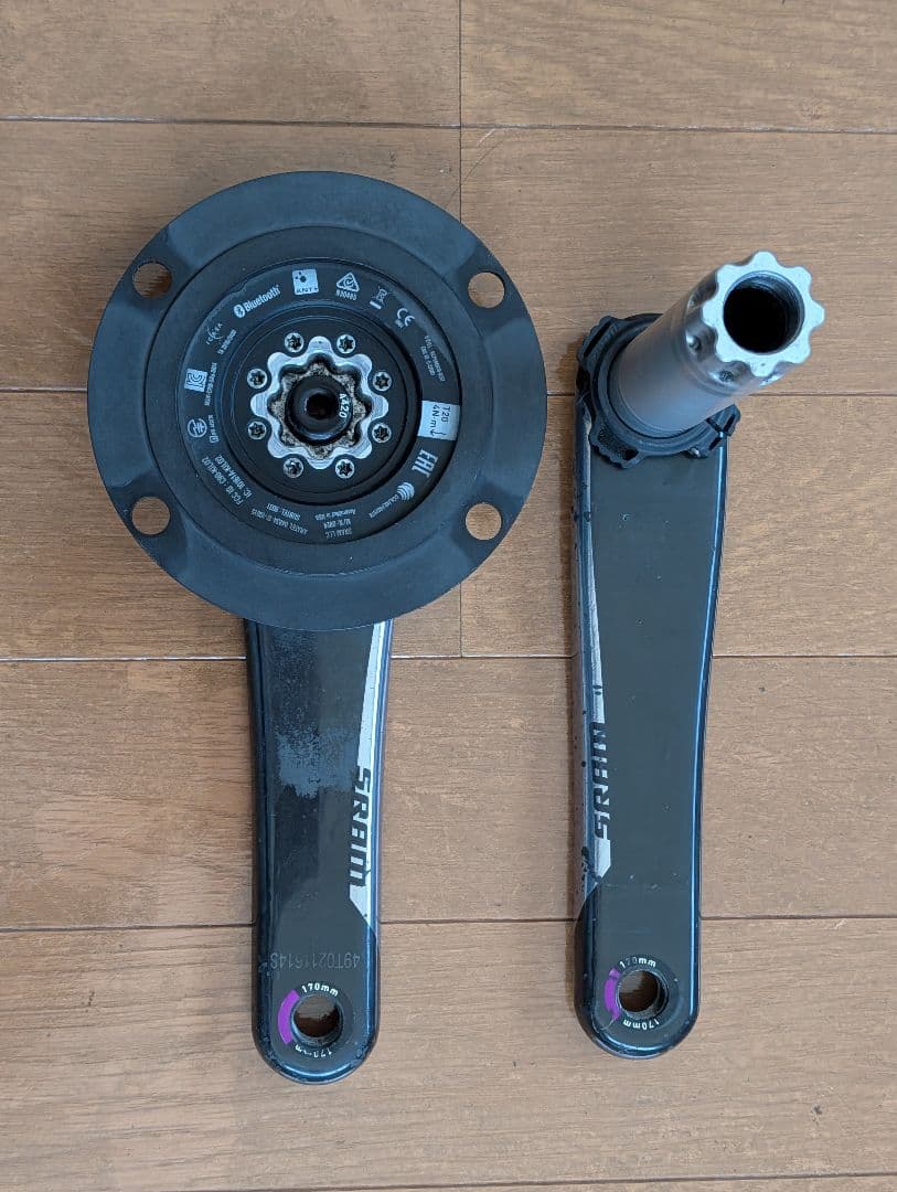 SRAM RED QUARQ Dfour クランクセット