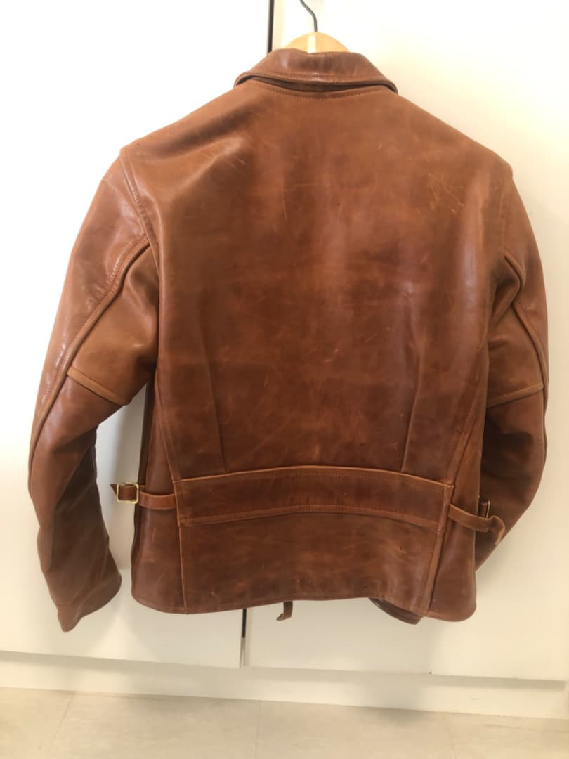 user_53a71fdd　INDIAN ライダースジャケット 38