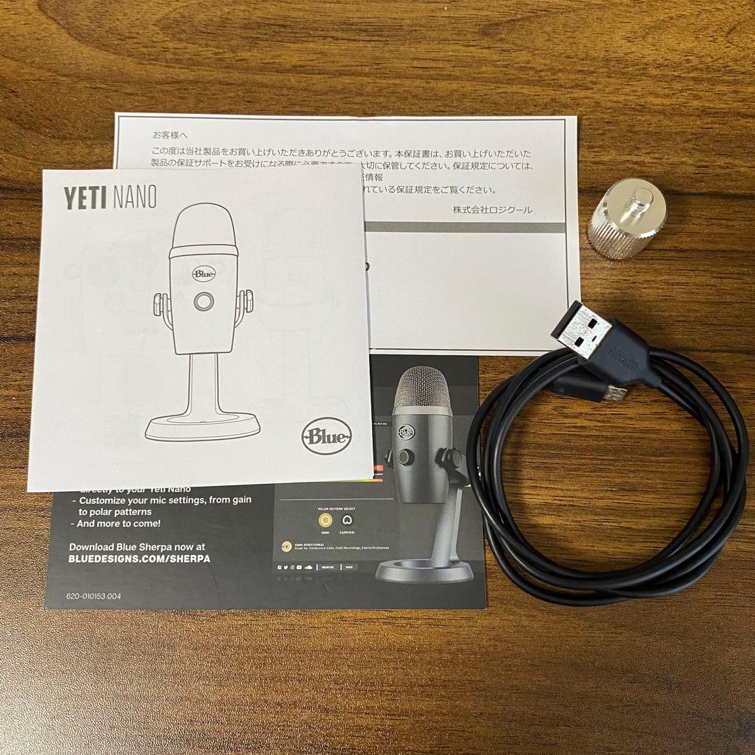 配信機器・PA機器・レコーディング機器 Blue Yeti nano