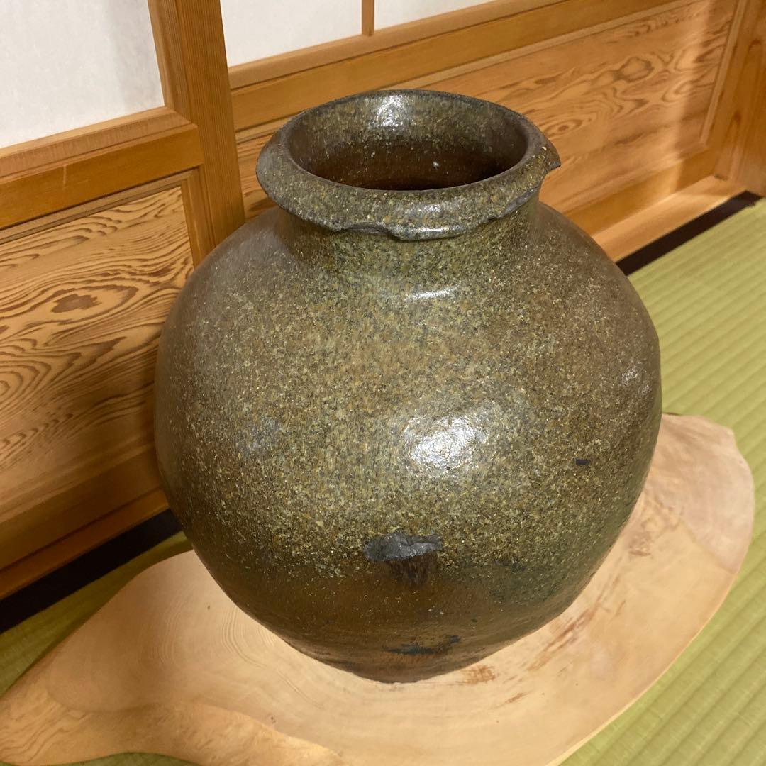 備前　壺　花器　花瓶　置き物　インテリア　骨董品