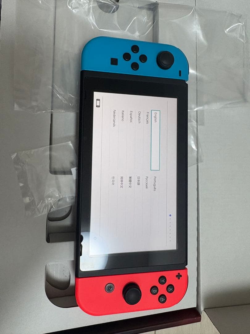 バッテリー強化版 Nintendo Switch ネオンブルーネオンレッド 本体