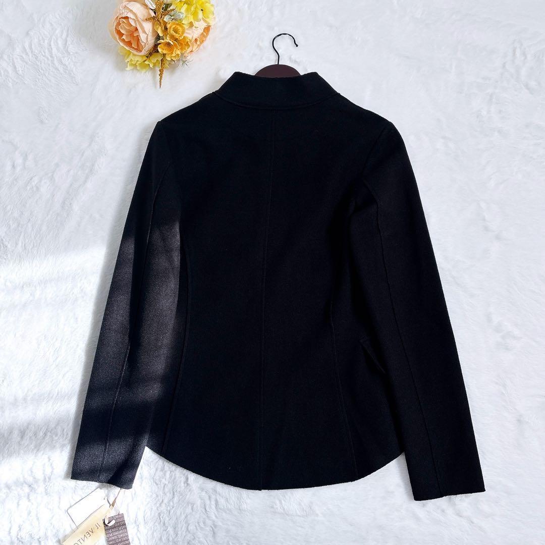 《新品》 IL VENTO & LA SETA ナポレオン ジャケット 黒 M
