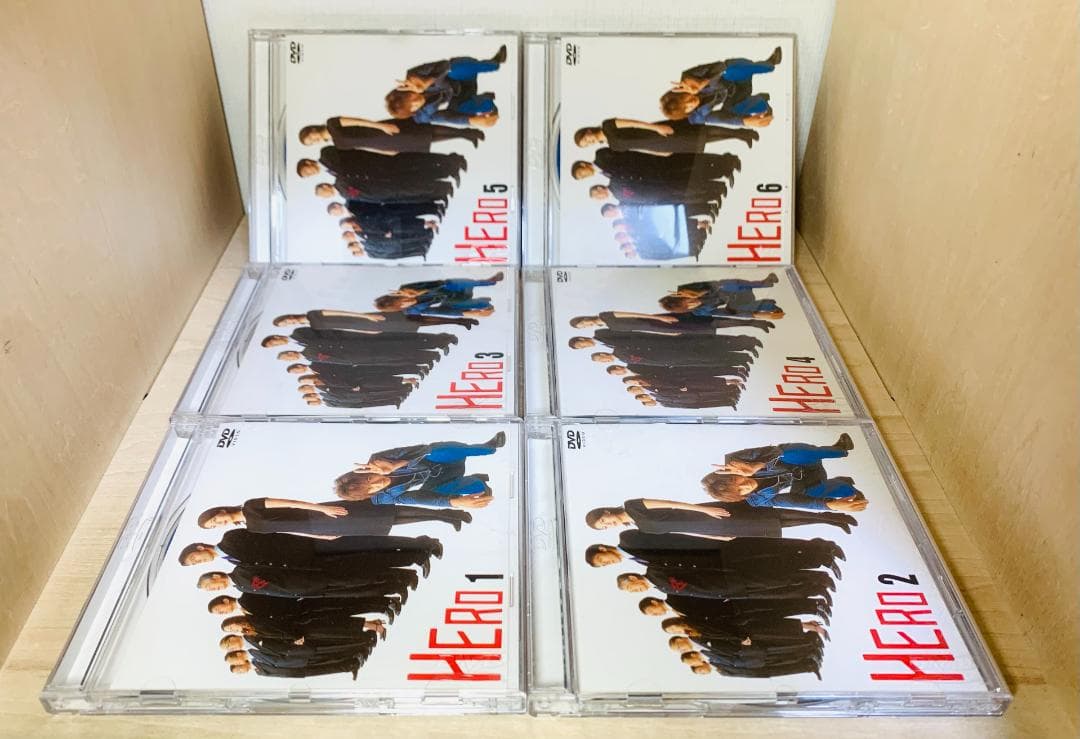 【帯付】DVD HERO 全6巻 セット (セル版) 木村拓哉