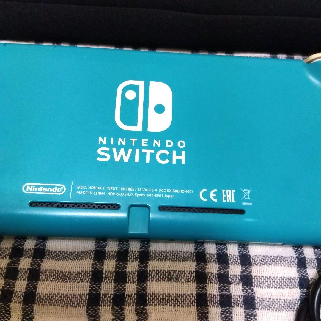 SwitchLite　ターコイズ＆充電器〚ジャンク〛【今月限定】