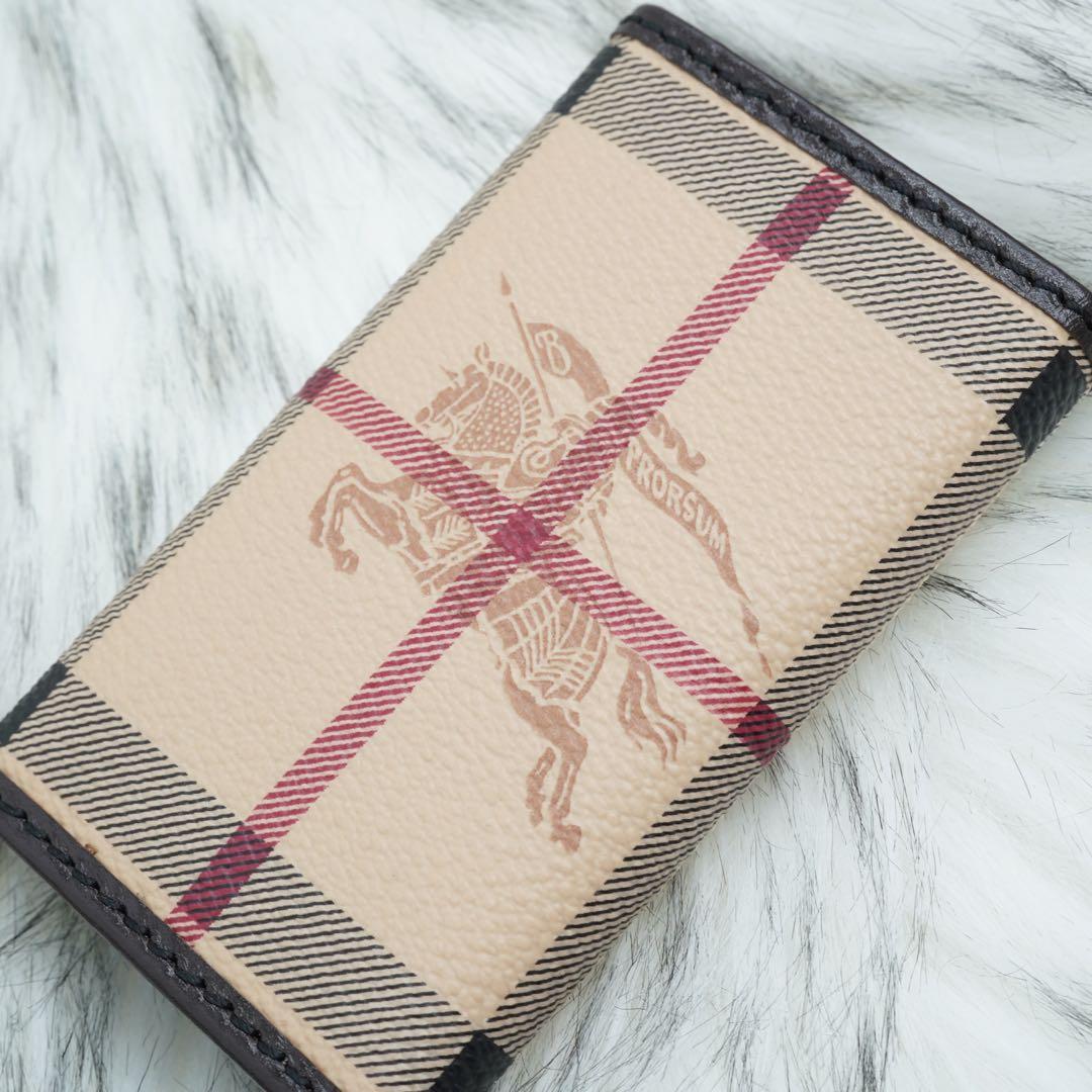 新品未使用品　箱付き　BURBERRY LONDON キーケース　ノバチェック