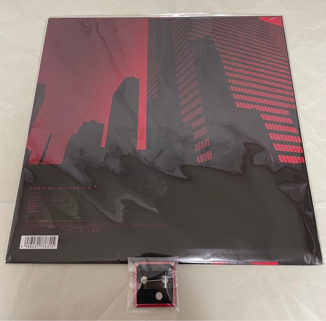 新品バッジ付SABRINANOHEAVEN レコード ミッシェルガンエレファント