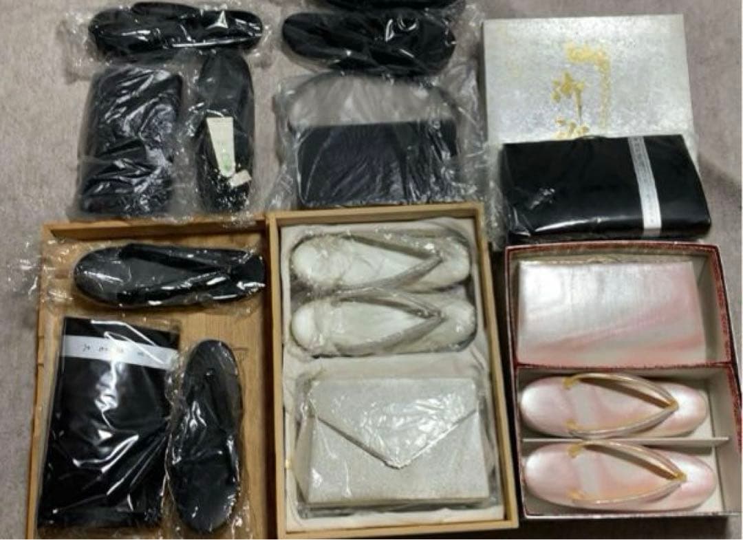 定価9万円　大量　和装小物　まとめ　ハンドバック　草履　和服　レディース　バッグ