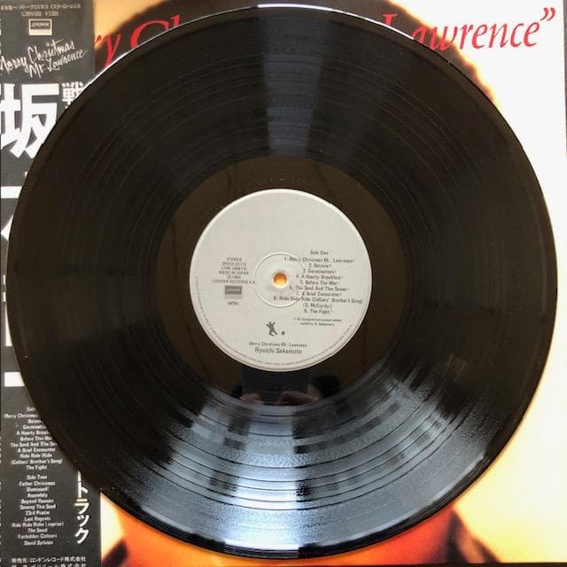 ア*フ様 LP 戦場のメリークリスマス 坂本龍一 サントラ 関連本2冊セット y