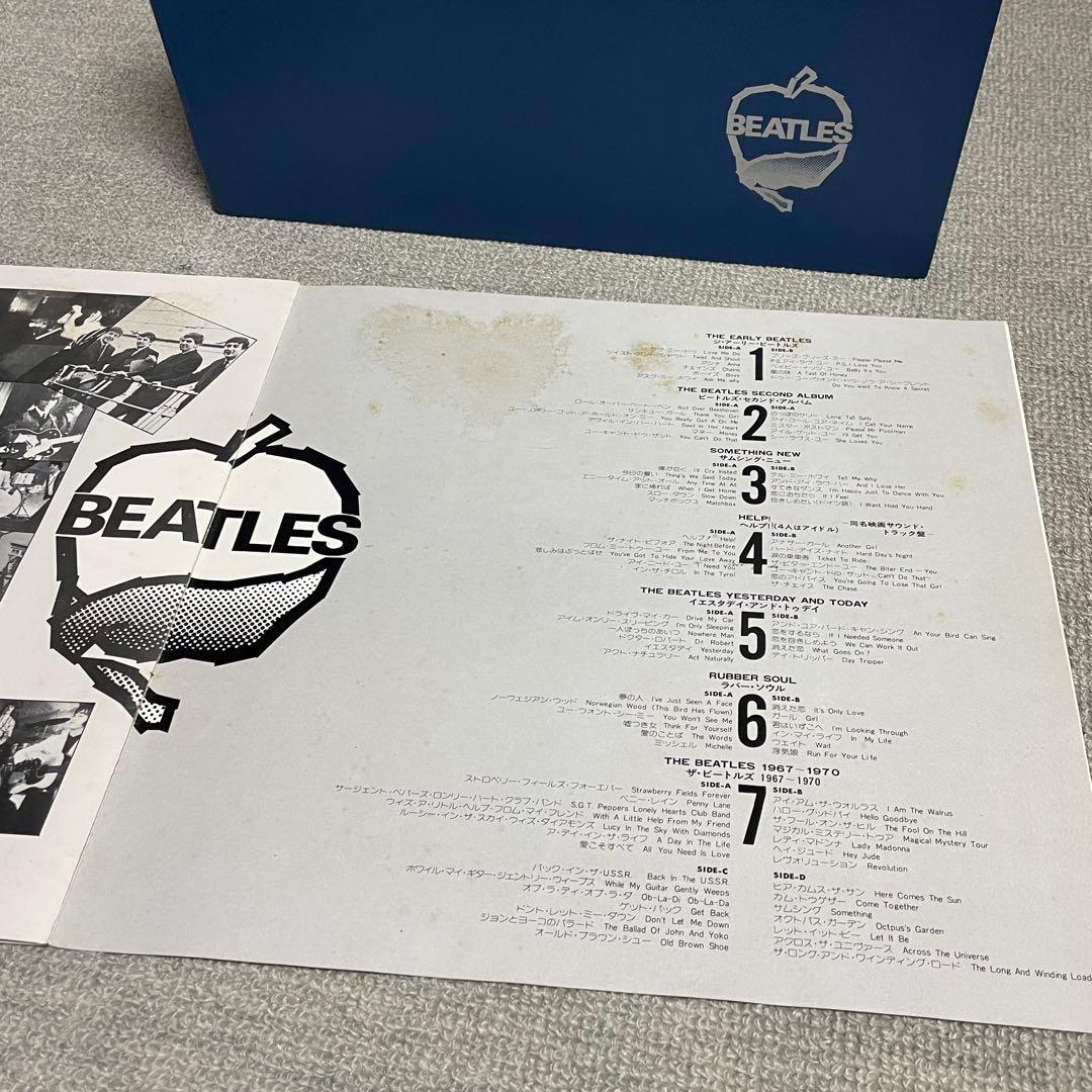 BEATLES ビートルズレコードボックスセット7アルバム LP8枚