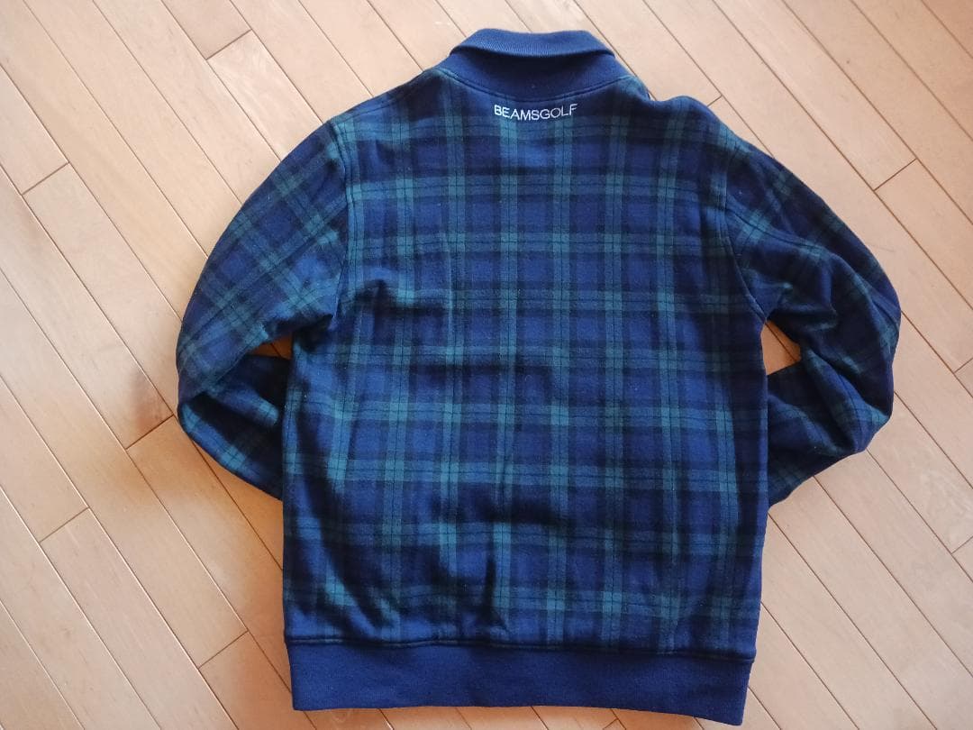 BEAMS GOLF PURPLE LABEL ジャケット Lサイズ　チェック柄
