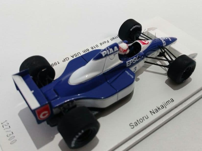 ミニカー SPARK 1/43 Tyrrell Ford 018 NAKAJIMA