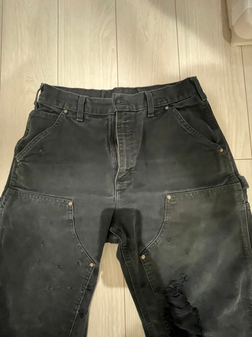 Carharttダブルニーペインターパンツ ブラック31 X 34
