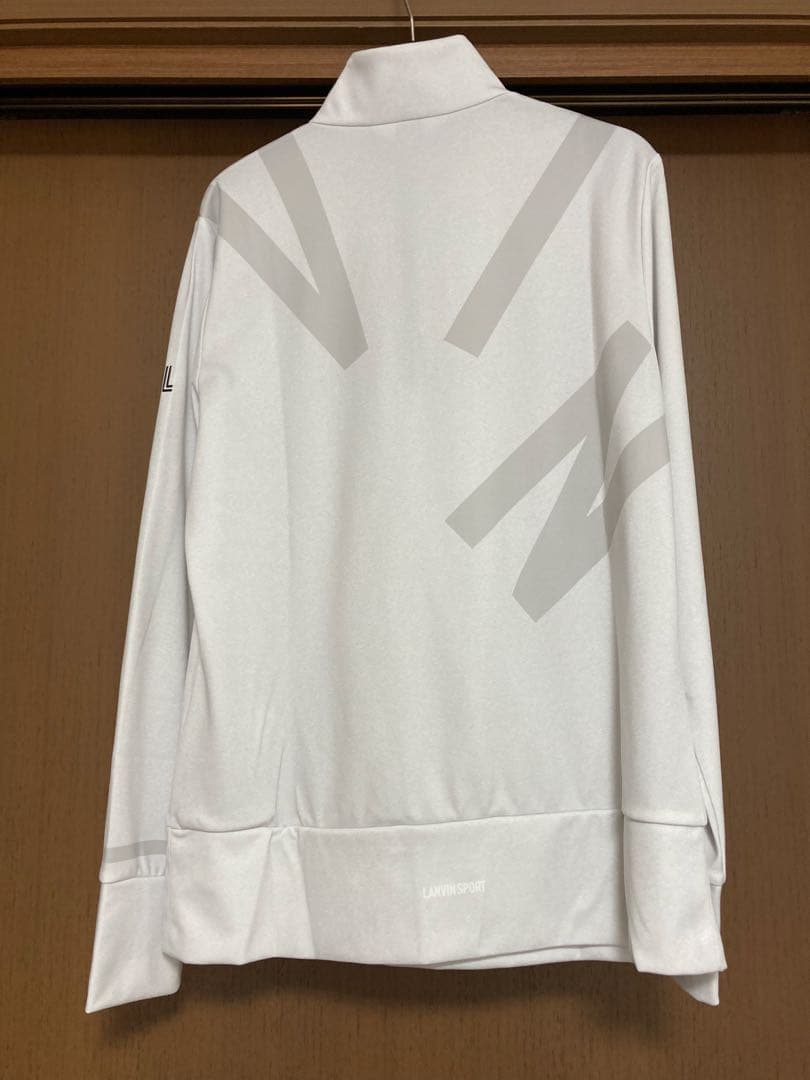 新品♪LANVIN SPORT ハーフジップ38 UV吸汗ストレッチ