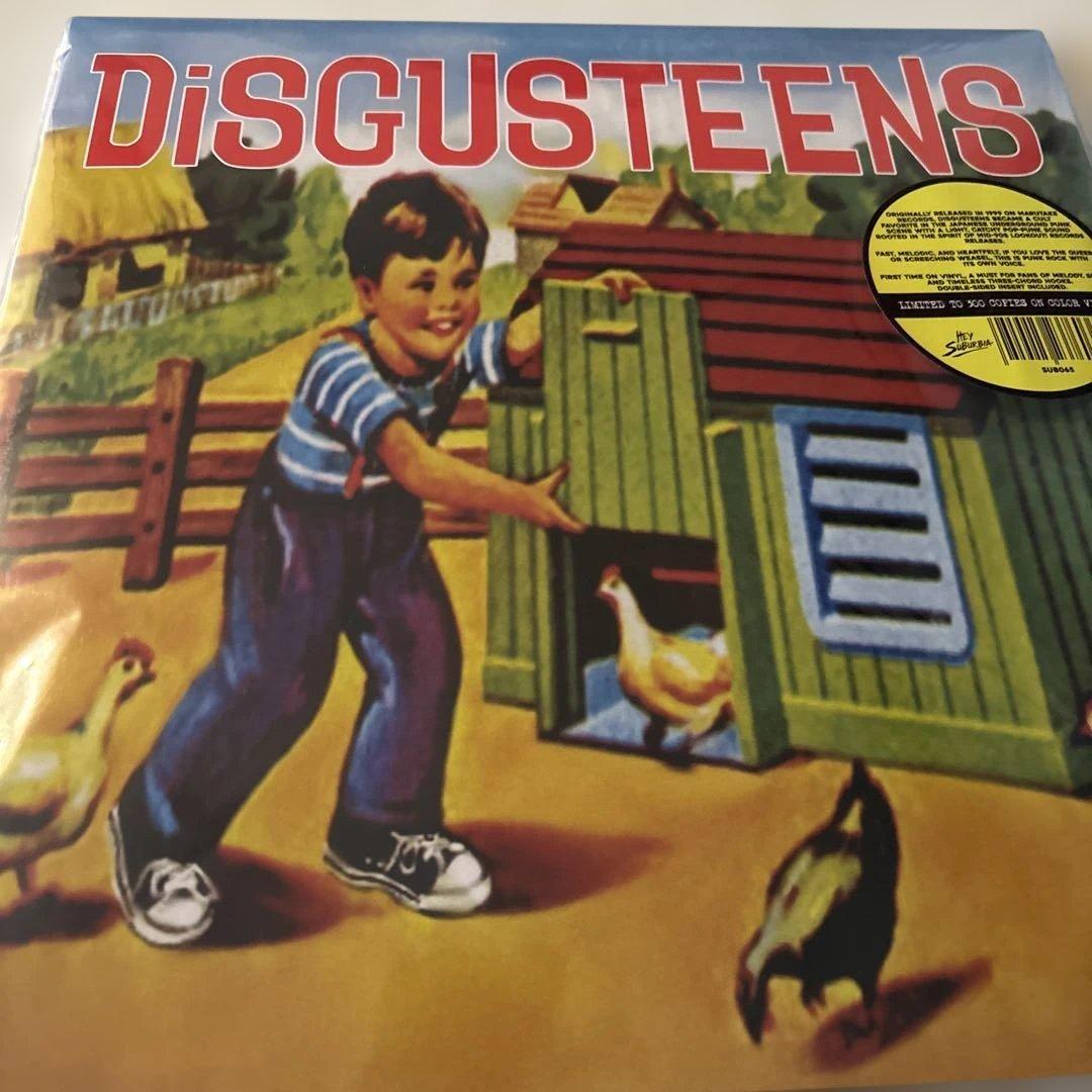DiSGUSTEENS「DiSGUSTEENS」 LP アナログレコード