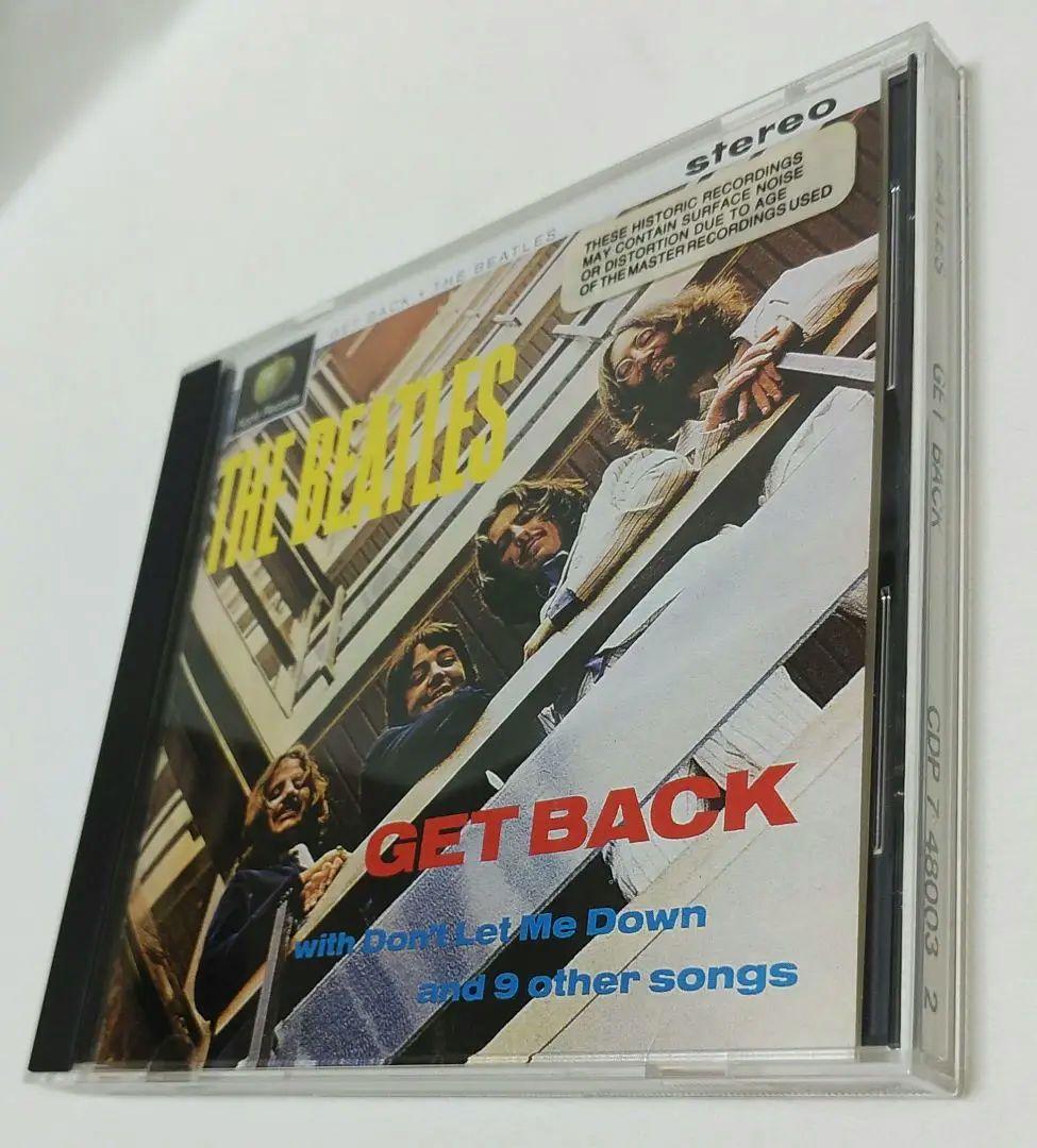 ビートルズBEATLES♣ゲットバックCDアップルP7480032 ORG11曲
