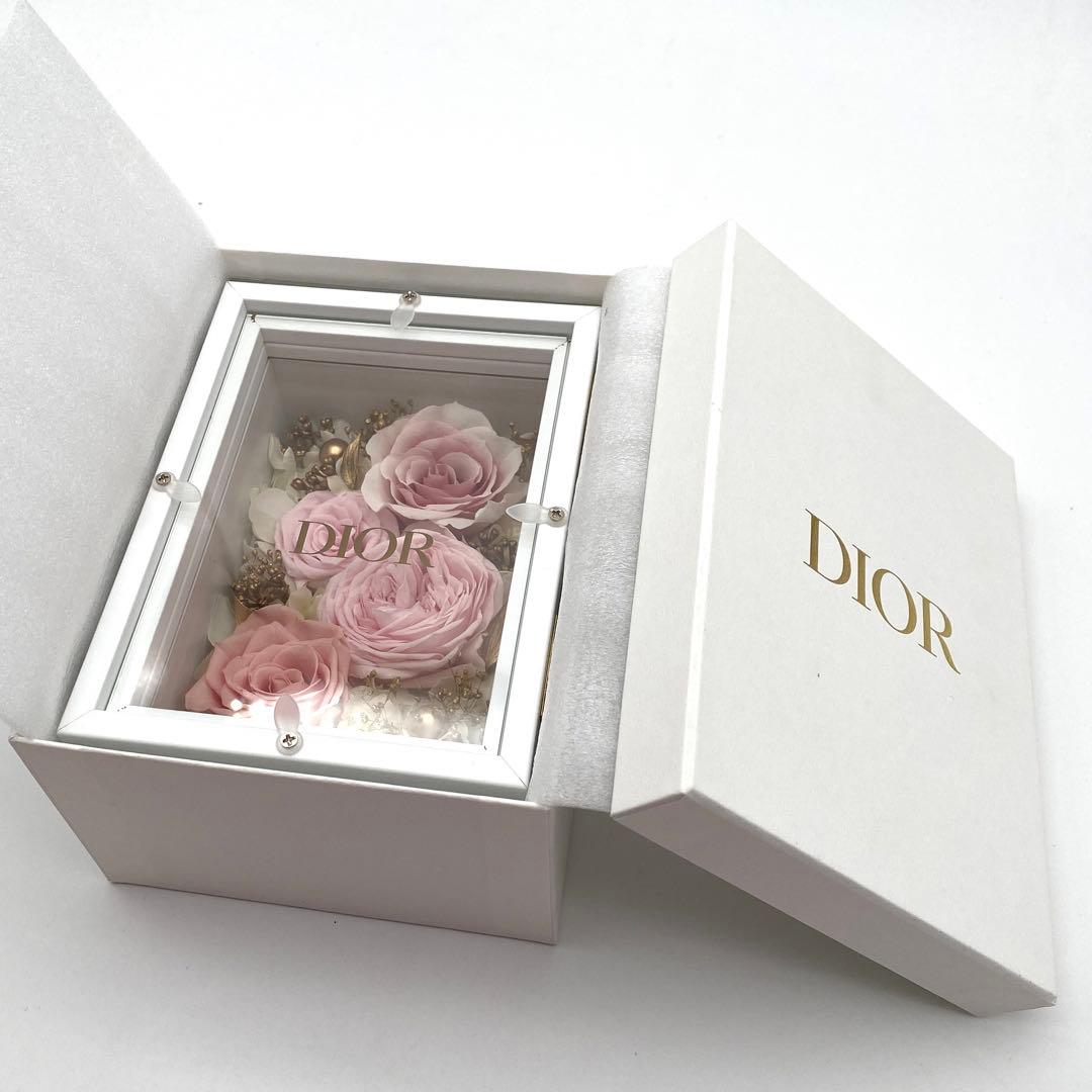 【非売品】Dior ディオール プリザーブドフラワー ボックス ノベルティ