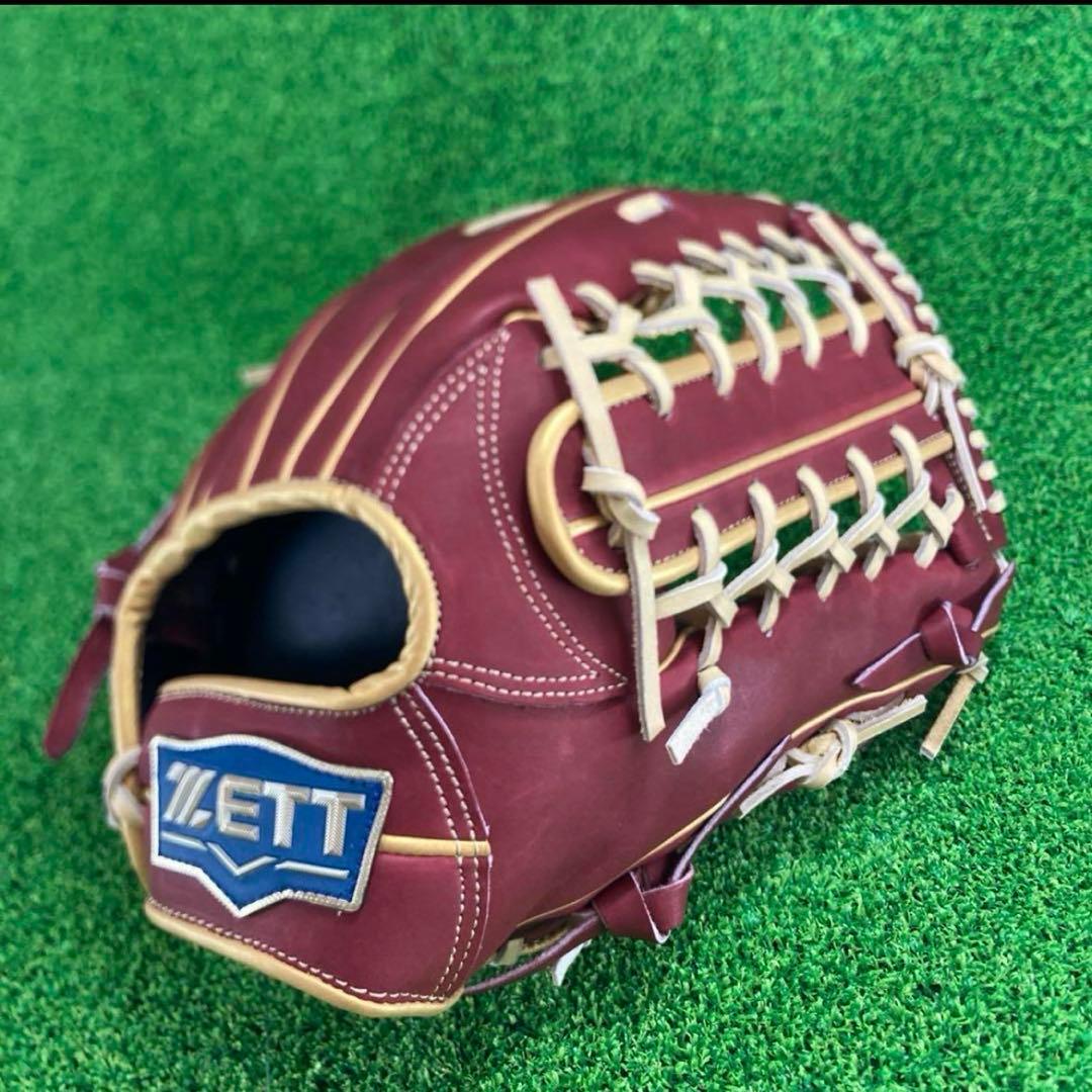 ZETT ゼット 外野手用 グローブ 海外 硬式野球 右投げ 960