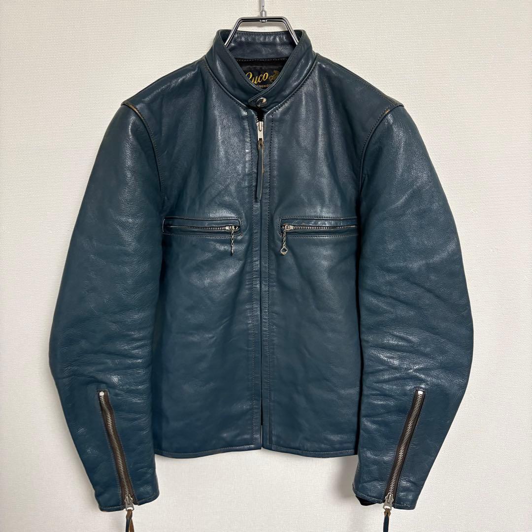 【美品】リアルマッコイズ BUCO j100 ホースハイド レザージャケット