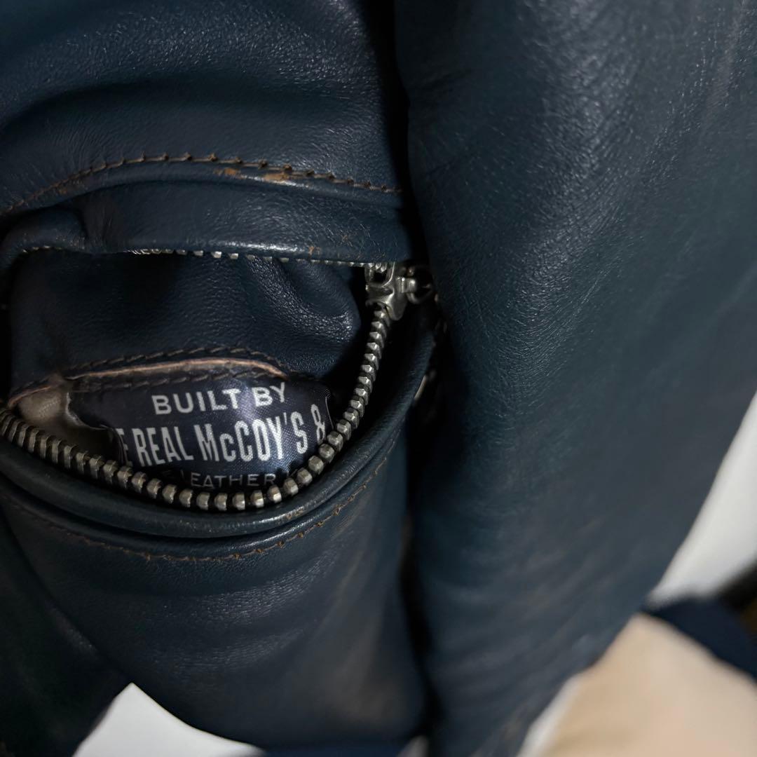 【美品】リアルマッコイズ BUCO j100 ホースハイド レザージャケット