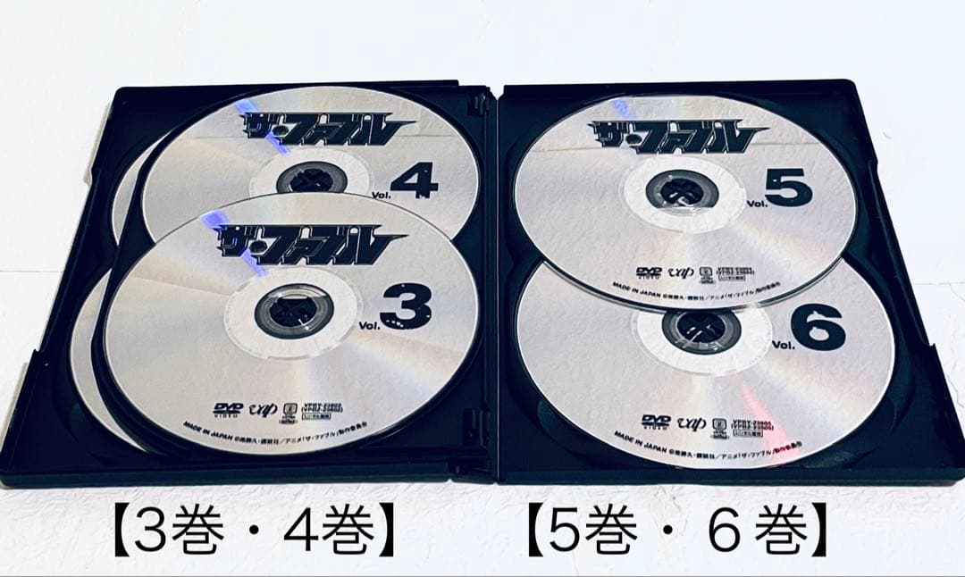 ザ・ファブル　(VoI.１〜Vol.6) 6巻セット　レンタル版DVD