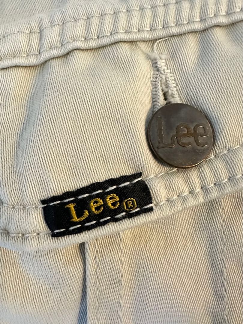 Lee ウエスターナー コットンサテン ジャケット S アイボリー